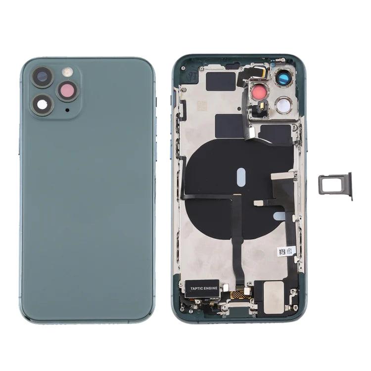 Back Housing With Side Keys & Power Button + Volume & Power Flex Cable for iPhone 11 Pro Max (GREEN) - Best Cell Phone Parts Distributor in Canada, Parts Source Back Housing With Side Keys & Power Button + Volume & Power Flex Cable for iPhone 11 Pro Max (GREEN) - Best Cell Phone Parts Distributor in Canada, Parts Source